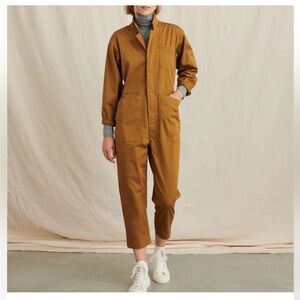NWT Alex Mill Standard Jumpsuit, Hickory color, Medium